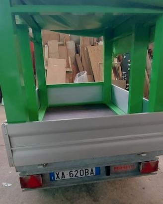 Carrello rimorchio 115 x140 targato