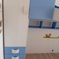 Cameretta letto a castello