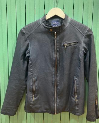 Giubbotto eco pelle Gaudì, effetto vintage