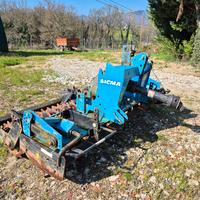 Erpice rotante 2,5 metri - trattori 80/120 cv