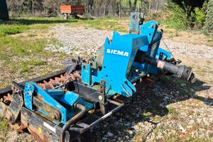 Erpice rotante 2,5 metri - trattori 80/120 cv