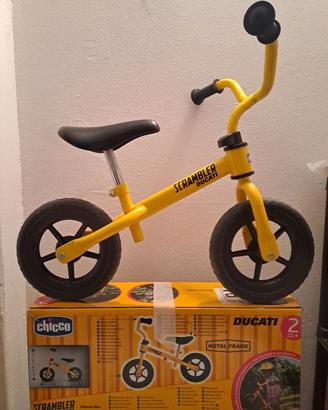 Bicicletta Chicco Ducati Scrambler senza pedali