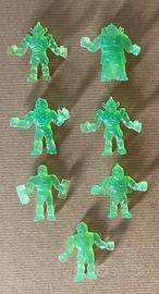 Exogini prima serie - lotto n.7 pezzi - verdi