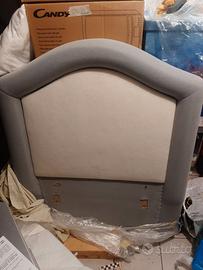 Testiera imbottita singolo larghezza 100cm di tape