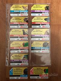 Schede telefoniche “animali per modo di dire”