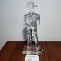Statua in cristallo di Carabiniere