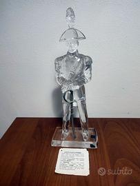Statua in cristallo di Carabiniere