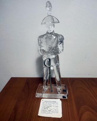 Statua in cristallo di Carabiniere