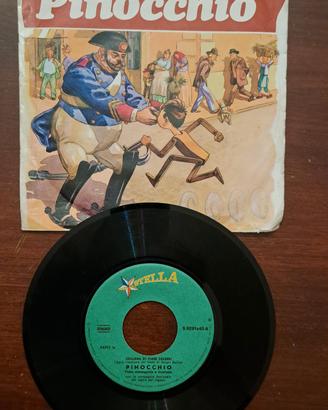 45 giri  pinocchio  vintage 