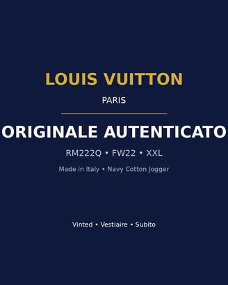 Pantalone jogger louis vuitton