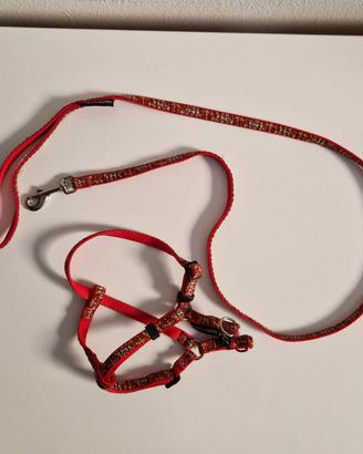 Pettorina e Guinzaglio Gatti o Cani Piccola Taglia