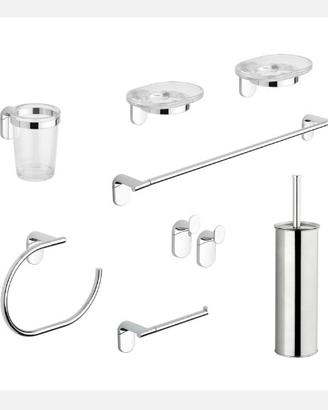 Set accessori bagno 8 pezzi