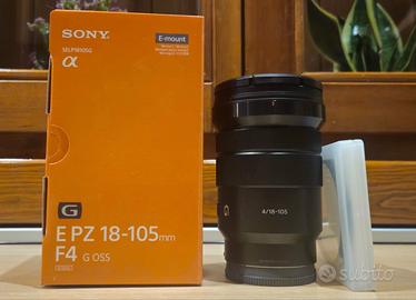 Obiettivo Sony SELP18105G zoom 18–105, E-mount