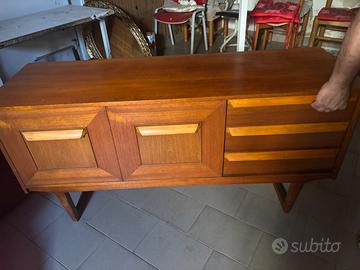 Credenza bassa vintage anni 60
