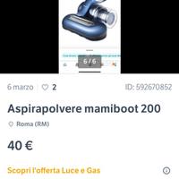 Aspirapolvere  Mamiboot