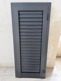INFISSI ALLUMINIO GRIGIO ANTRACITE PER ESTERNO
