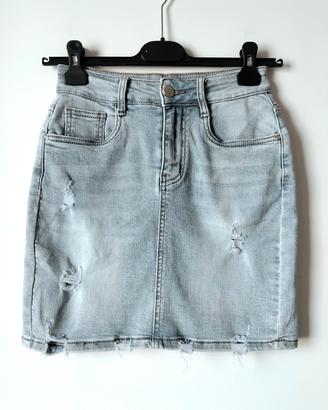 Minigonna in denim Cudi Jeans