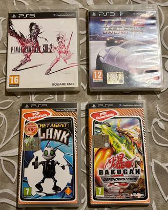 Lotto giochi ps3/psp