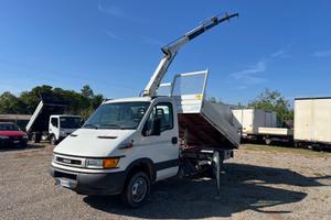 Iveco daily gru 4 sfili+ribaltabile