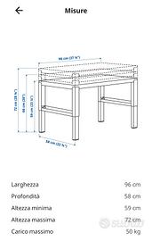 Scrivania Ikea Bambini-Ragazzi