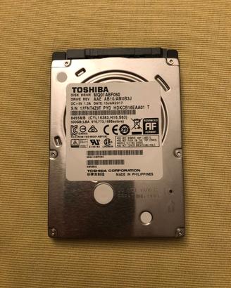 Hard Disk Notebook 500Gb Sata 2,5"