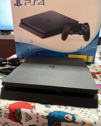 Play station 4 slim 500 gb + 5 giochi
