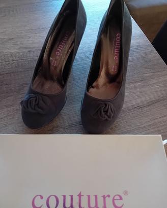 Scarpe Couture da donna in pelle NUOVE n. 39
