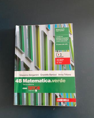 Libro 4B Matematica verde