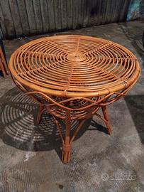 Tavolino  in vimini
