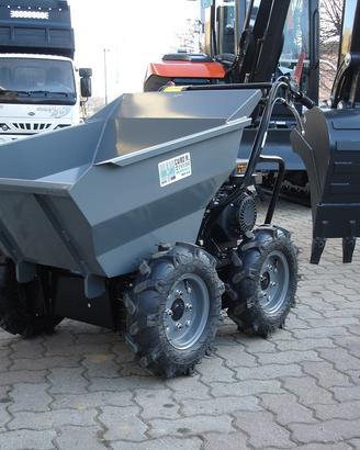 Motocarriola Gommata GIOR 300 Dumper 4x4