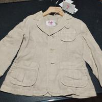 giacca lino bambino 5 anni il gufo 