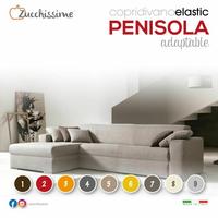 COPRIDIVANO PENISOLA A SINISTRA COLOR PANNA  NUOVO