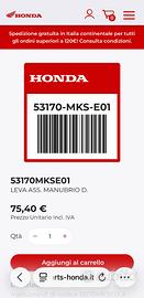 Leva Freno Anteriore Originale Honda Africa Twin