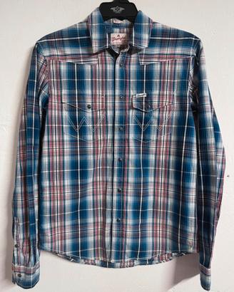 Wrangler camicia uomo taglia S slim fit