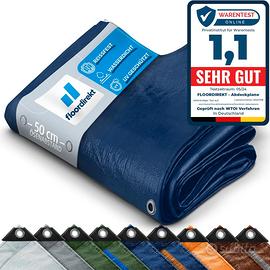 Telone impermeabile con occhielli (3x5m, 140g/m2)