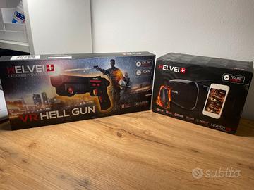 Visore Virtuale + Vr Hell Gun 