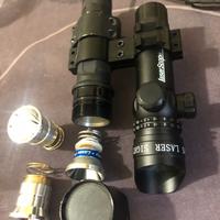Torcia Surefire 6P + 2 lampadine Led + Switch e La