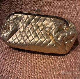 Borsa DORATA impunturata