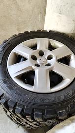 Cerchi e gomme tassellate off Road,nuove!!