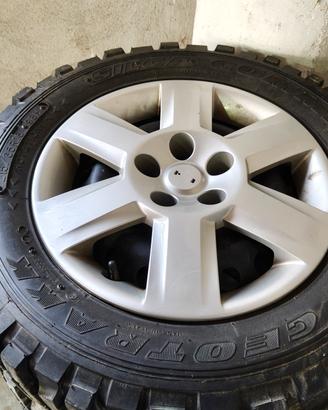 Cerchi e gomme tassellate off Road,nuove!!