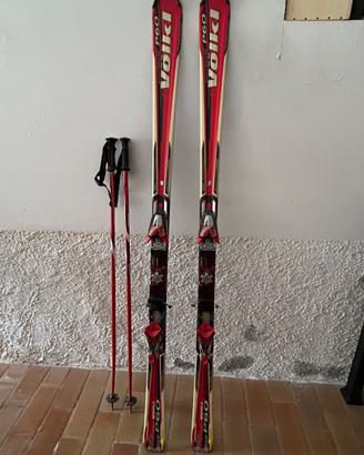 Sci Volkl P60 + racchette