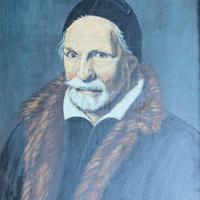 ritratto di Jacobus Zaffius - olio su tavola