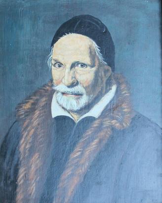 ritratto di Jacobus Zaffius - olio su tavola