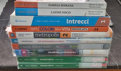 libri scuola superiore 2a 3a 4a Liceo  umanistico