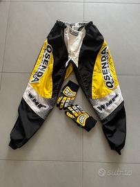 Pantaloni e guanti fuoristrada - motocross