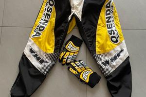 Pantaloni e guanti fuoristrada - motocross