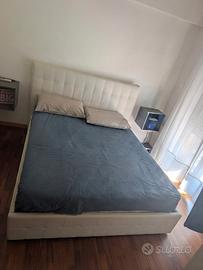 letto matrimoniale con cassone 