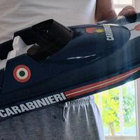 motoscafo carabinieri Reel anni 70 vintage Italy