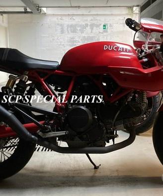 Ducati sport classic terminali termignoni neri