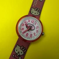 Orologio flik flak swatch hello kitty no labubu